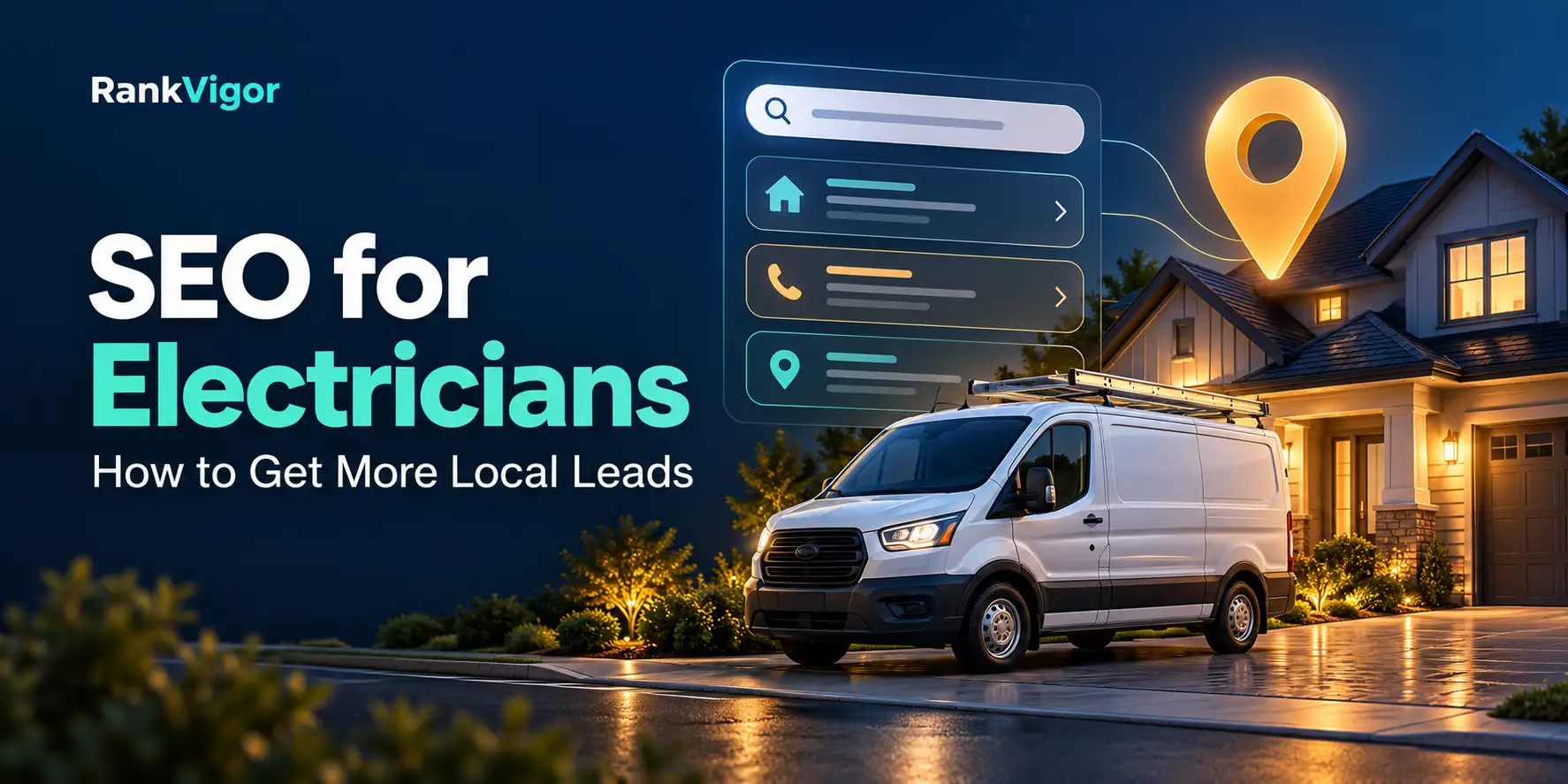 SEO for Electricians: How to Get More Local Leads — cover